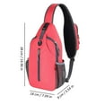 thumbnail image 3 of RKZDSR Crossbody Sling Backpack Sling Bag Travel Hiking Chest Bag, 3 of 7