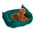thumbnail image 1 of Camas cálidas y duraderas para perros, sofá cálido , acogedora casa para perros, suave, regalos para perros para tu mascota - S Verde S Salvador Cojín de cama para perros, 1 of 8