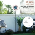 thumbnail image 3 of Alpine Corporation Patriotic Metal Windmill, 3 of 11