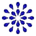 thumbnail image 1 of Unique Bargains 20Pack Teardrop Sew on Rhinestone - 8x5mm Glass Teardrop Crystal Rhinestones in Gold Prong Setting (Sapphire Blue), 1 of 7