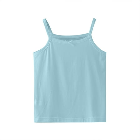 

Otqutp Kids Long Blouse Toddler Kids Girls Dance Tank Top Racerback Crop Tank Top Soild Sleeveless Sports Dance Top Ballet Gymnastics Dancewear