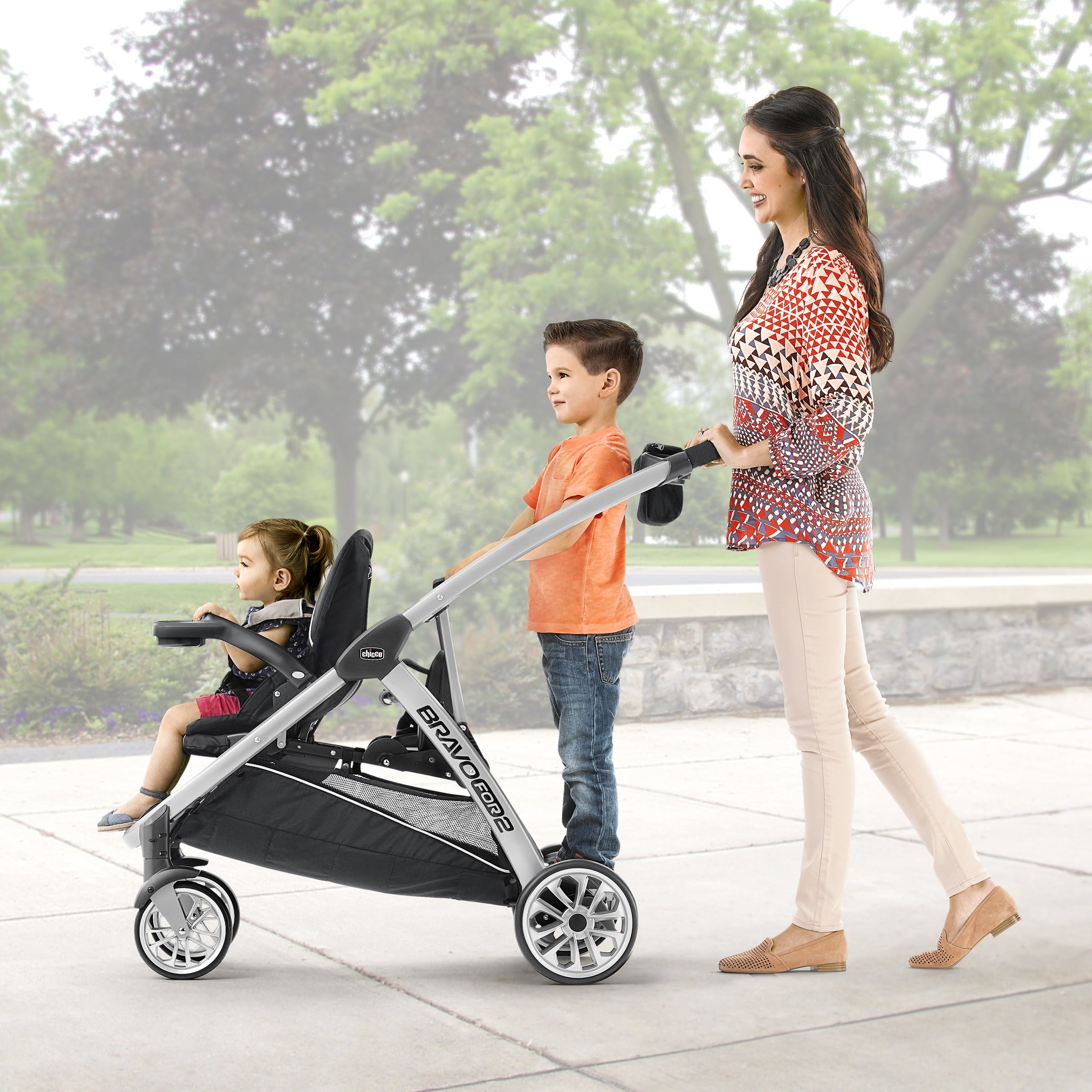 chicco bravo for two double stroller