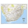 National Geographic Reference Map National Geographic South Africa Wall Map - Classic (30.25 X 23.5 In), (Paperback)