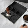 thumbnail image 6 of Silicone Coffee Tamper Mat Heat Resistant Non Slip Espresso Tamping Station with Portafilter Holder for Baristas Tools, 6 of 9