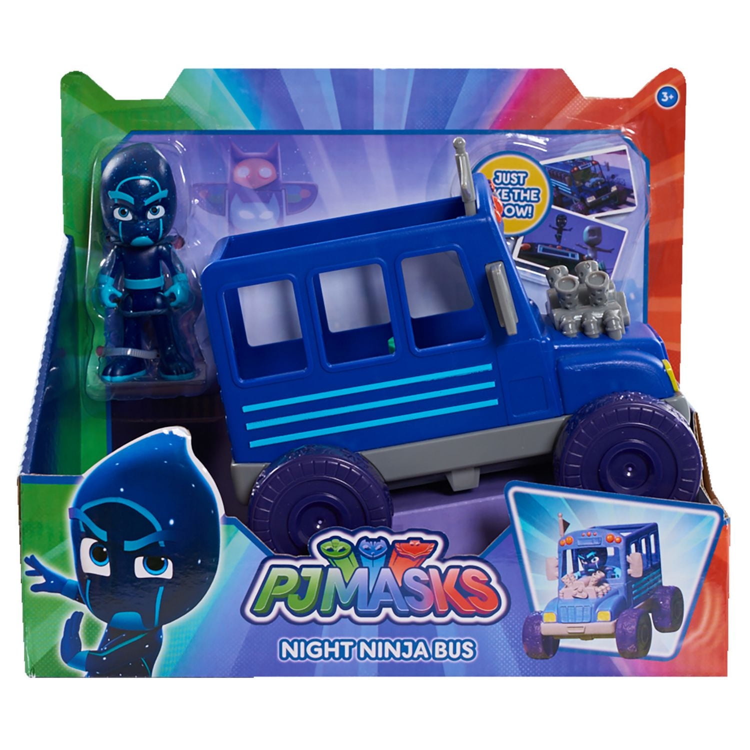 Assortiment de Véhicules des Pyjamasques - Night Ninja Bus