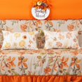 thumbnail image 3 of Fall Throw Pillow Covers 12x20 Set of 2 Farmhouse Hello Fall Maple Leaves Decorations Cushion Cover for Sofa Couch, 3 of 6