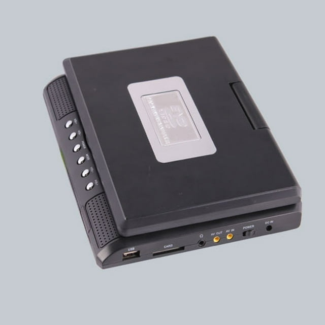 Portable DVD Player 270 Degree player; portable video player; Rotation Screen HD Video Player Travel Mini DVD Playing Device US Plug