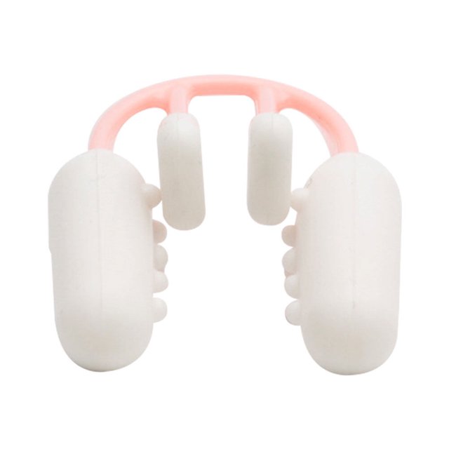 EeaseMX Corrector de puente de nariz, moldeador y levantador de nariz, herramienta de belleza para mujeres y niñas (blanco)