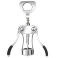 thumbnail image 1 of Abridor de botellas de vino, sacacorchos de aleación de zinc, abridor de cerveza con tornillo de corcho para camareros, abridor de botellas multifuncional para cocina casera, 1 of 5