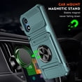 thumbnail image 5 of Fashion Case with Holder Stander Kickstand Drop Resistant Shockproof Case For Motorola Moto G Play 2024, 5 of 7