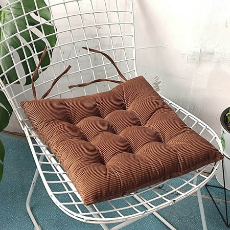 

Outoloxit 15.7 Seat Cushion Corduroy Strap Chair Cushion Cushion Color Chair Cushion Strip Velvet Comfortable Fart Cushion High Quality Machine Washable Perfect Home Decoration