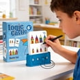 thumbnail image 4 of Montessori Logic Castle Card Game, Ages 3-6 – Logic, Motor Skills, Problem Solving(RL Normal Mode 1 PC), 4 of 5