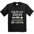 thumbnail image 3 of Inktastic Only the Best Nieces Get Promoted to Big Cousin Youth T-Shirt, 3 of 5