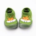 thumbnail image 2 of YUNCITY Baby Sock Shoes Boys Girls Children Socks Floor Shoes Kids Sneakers Breathable Shoes Walking Shoes Green 9-12 Months, 2 of 5