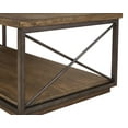thumbnail image 4 of Bassett Mirror Austin Rect Coffee Table with Gunmetal and Ash 5660-LR-100, 4 of 4