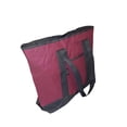 thumbnail image 3 of Everest Solid color Shopping Tote -Personalization Available Blank - Raspberry, 3 of 5
