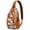 Colorful, variant on Sushi Roll Kawaii Cartoon Sushi Lightweight Travel Sling Backpack Multipurpose Durable Small Travel Backpack