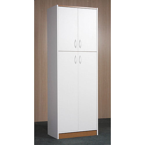 Orion 4 Door Kitchen  Pantry White Walmart  com
