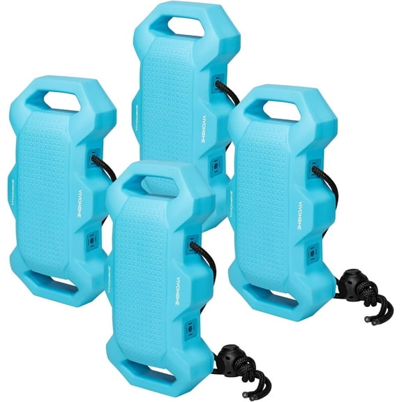 SPECSTAR EVA Boat Fenders for Docking, Boat Bumpers with Nylon Rope, and Fixed Lock Fit for Yachts, Sailing Dinghies, Bass Boats