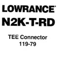 thumbnail image 3 of 4" Lowrance N2K-T-RD T-Connector NMEA 2000, 3 of 3