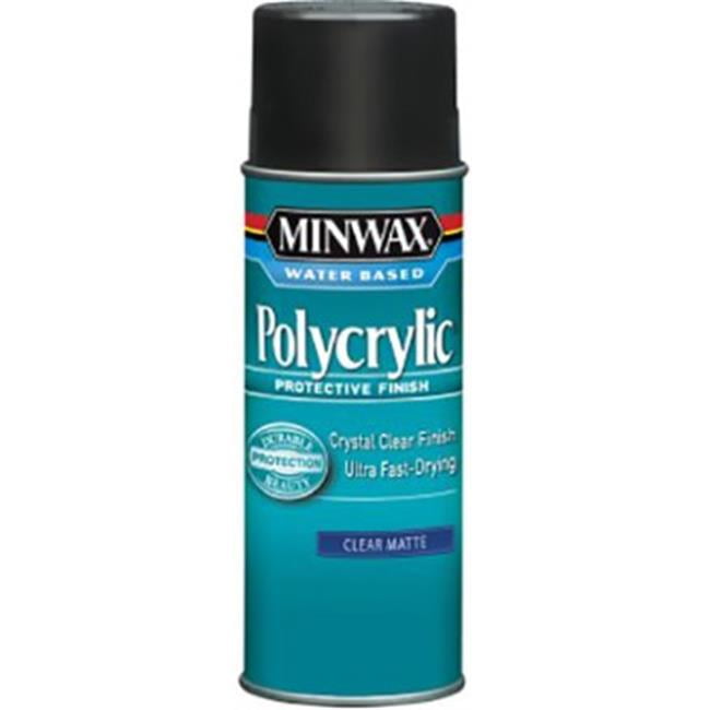Minwax 366660000 11.5 oz Polycrylic WaterBased Polyurethane Aerosol Spray, Clear Matte Minwax 366660000 11.5 oz Polycrylic WaterBased Polyurethane Aerosol Spray, Clear Matte