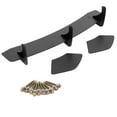 thumbnail image 2 of Tablier Arrière Rabats, 3pcs Mis Noir Mat Pare-Chocs Arrière Diffuseur Lèvre Diffuseur Lèvre Résultats Impressionnants, 2 of 12