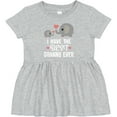 thumbnail image 3 of Inktastic Best Granny Ever Grandchild Girls Baby Dress, 3 of 5