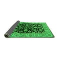 thumbnail image 2 of Ahgly Company Indoor Rectangle Oriental Green Industrial Area Rugs, 7' x 9', 2 of 4