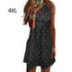 thumbnail image 3 of Vestido informal sin mangas bohemio elegante Minnieouse playero vacaciones moda verano negro 4XL, 3 of 6