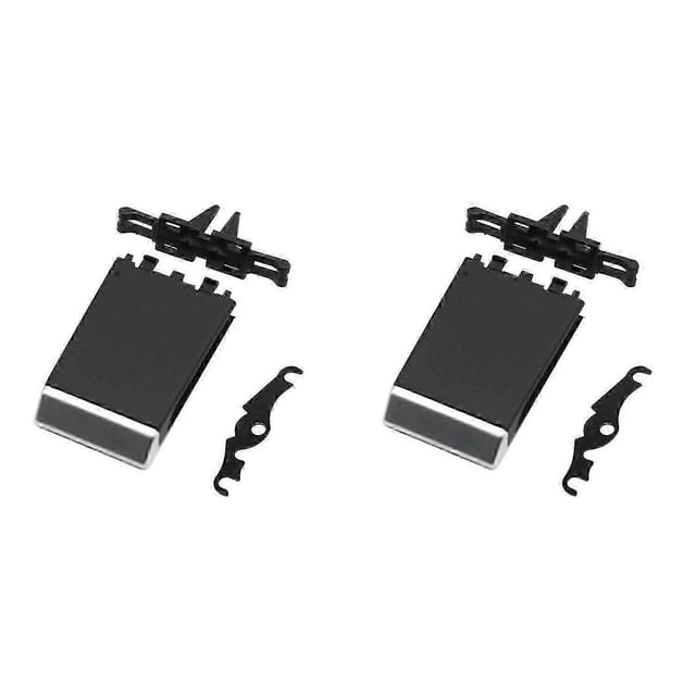 2X Rear Console Air Conditioner Ac Vent Clip for Maserati Ghibli 2014-2020 670021523 AC Air Vent Paddle Clip