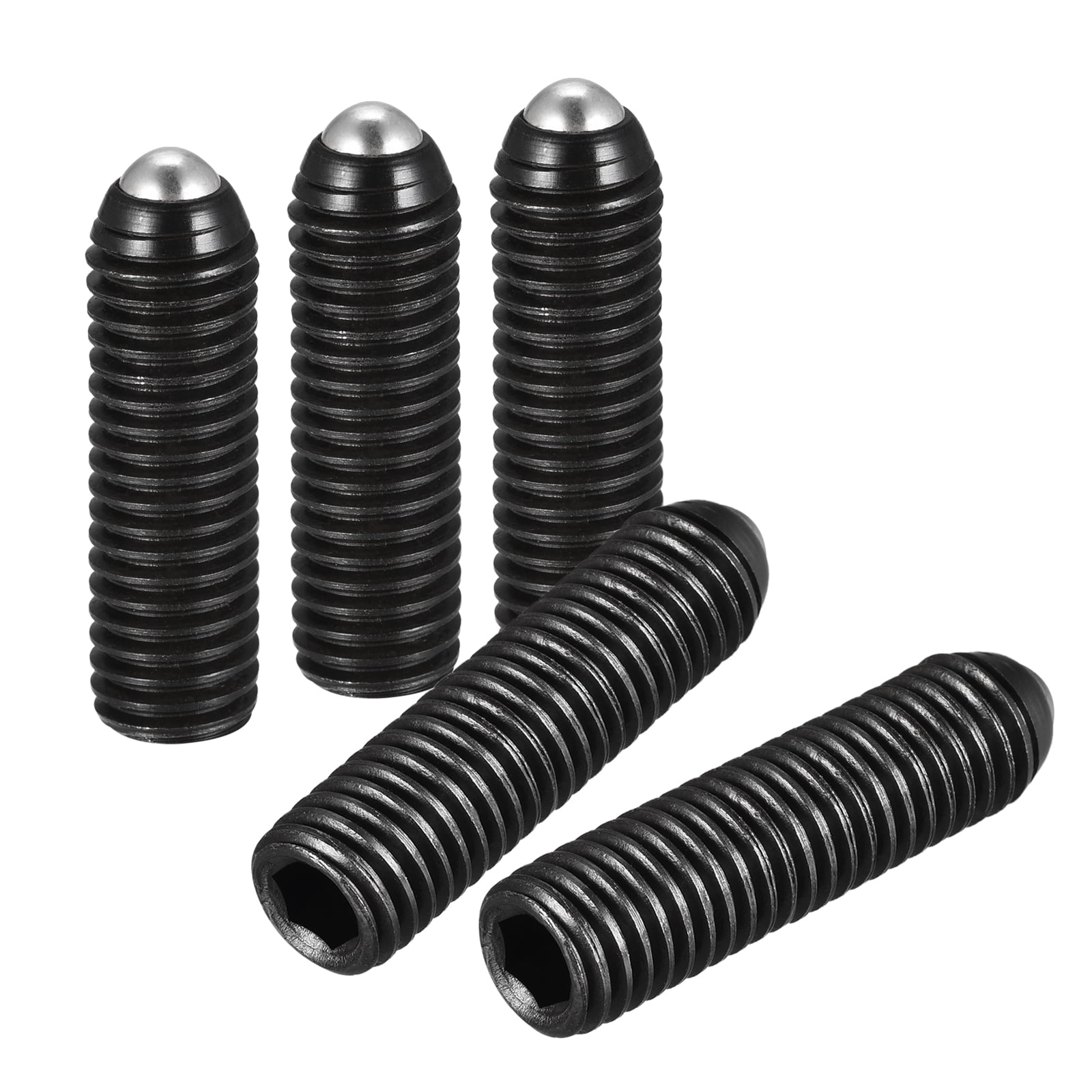 Uxcell Ball Point Set Screws, M10 x 40mm High Carbon Steel Metric