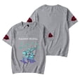 thumbnail image 1 of Hazbin Hotel Unisex Impreso Camiseta de manga corta Unisex Loose Casual Top de manga corta Gris/4XL, 1 of 4