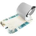 thumbnail image 2 of Square 2Pack PU Leather Dragonfly Cruise Luggage Tag with Privacy Cover and Name ID Tag for Travel Handbags Backpacks Luggage Tags, 2 of 6