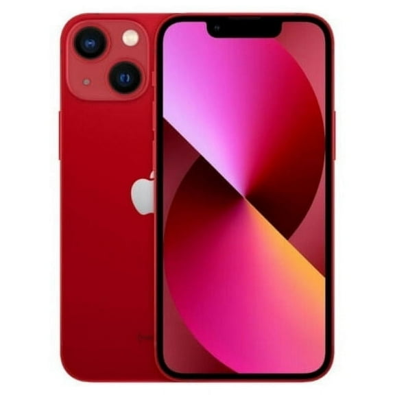Restored Apple iPhone 13 (6.1-inch) Smartphone (A2482) AT&T Only - 128GB/Red (Refurbished)
