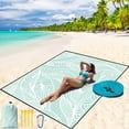 thumbnail image 1 of Manta de playa WIWIGO impermeable a prueba de arena 200x210 cm, 1 of 6