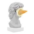 thumbnail image 2 of Creative Ice Cream Smashed David Sculpture 1 Set Home Decorative Statue, 2 of 4