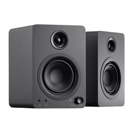 Monoprice DT-4BT 60-Watt Multimedia Desktop Powered Speakers With Bluetooth For Home, Office, Gaming, Or Entertainment