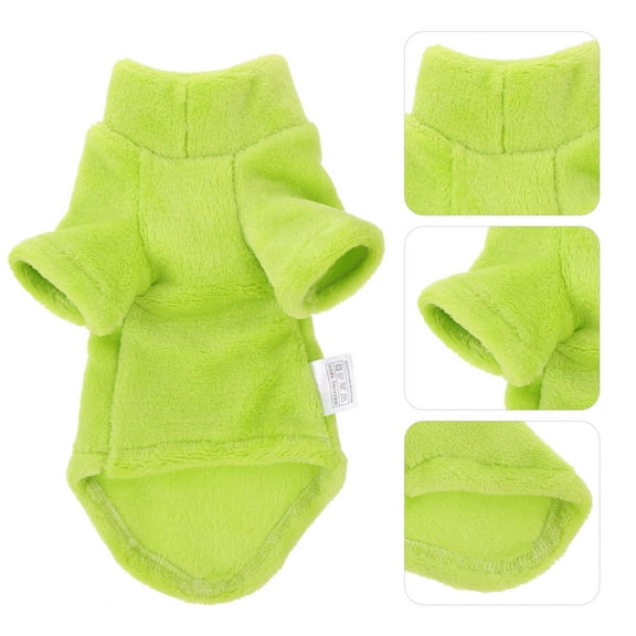 GAXIRE Pet Winter Clothes Warm Velvet Cat Clothing Set XS for Small Dogs and Cats