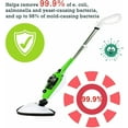 1300W Steam Mop Cleaner, Bowoshen 10in1 +Detachable Handheld Unit