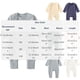 thumbnail image 3 of Mono de verano para niños y niñas, mono de bebé de manga corta con botones y cuello redondo, bonitos pantalones cortos lisos, monos de poliéster para niños, 3 of 7