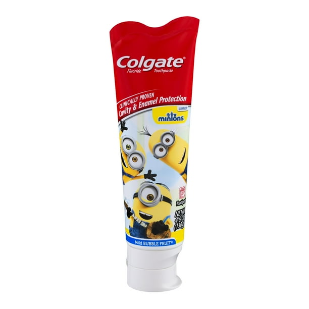 Colgate Kids Toothpaste with Anticavity Fluoride, Minions, 4.6 ounces