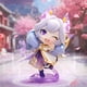 thumbnail image 1 of 2025 POP MART Fight For the Golden Spatula Chibi Series Caja ciega Juguetes Figura de acción de anime Caja misteriosa sorpresa Muñecas Regalo para niñas, 1 of 5
