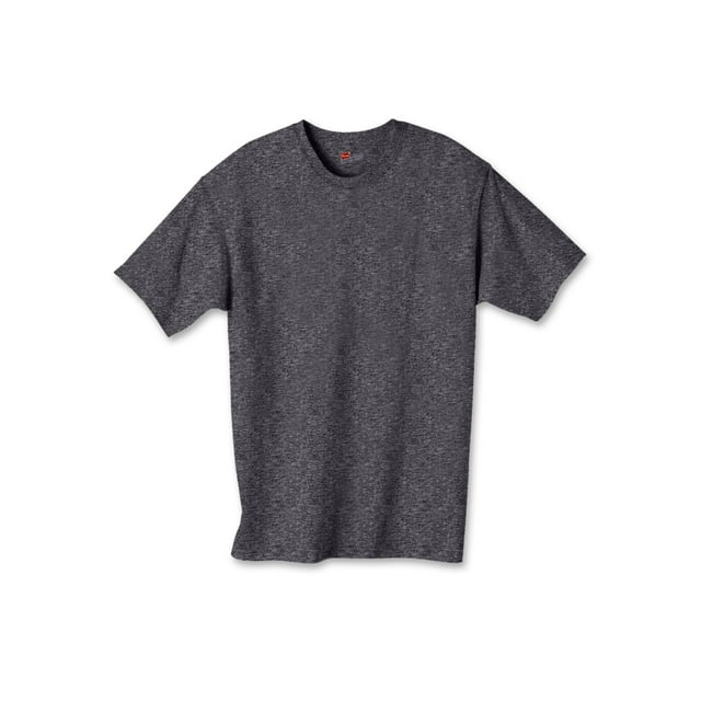 Hanes T-Shirt en Coton pour Enfant Authentique Sans Étiquette, m, Gris Fumée