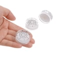 thumbnail image 4 of 3 Packs Round Bubble Level 32x12mm Mini Circular Precision Spirit Levels, White, 4 of 6