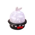 thumbnail image 1 of Toystoory Lámpara de proyección Proyección Luz nocturna Conejo Niños Altavoz Bluetooth estrellado con control remoto Iluminación navideña Negro Toystoory HA025330-02, 1 of 6