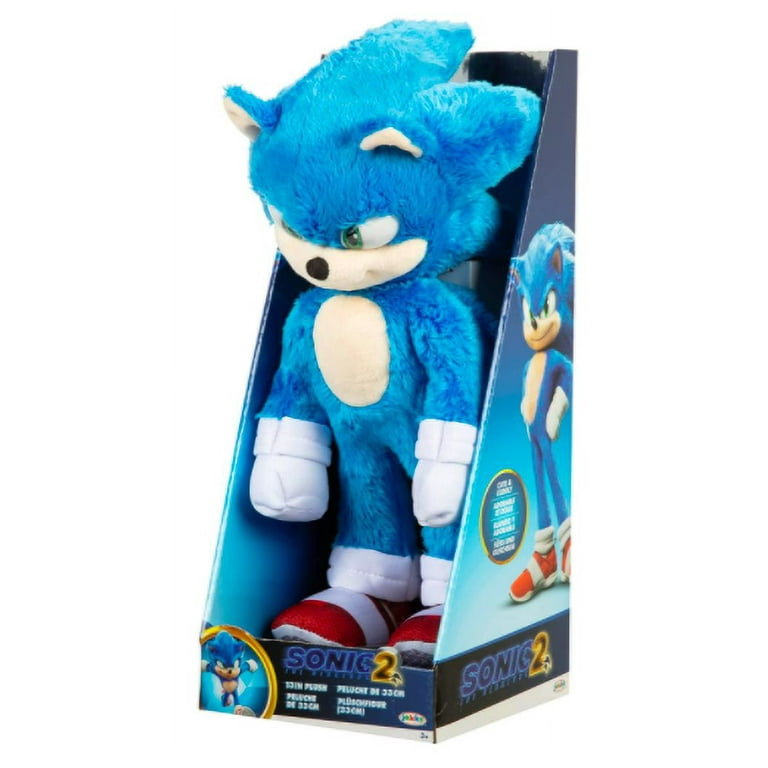 Sonic The Hedgehog, Sonic Movie 13 Plush, 5.6 x 5.4 x 14 inches :  : Toys & Games