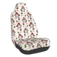 thumbnail image 1 of Balery Merry Christmas Santa Funda de Asiento para Auto con Diseño - Cubierta Frontal Suave y Transpirable con Protector Antideslizante- 1 Unidad, 1 of 5