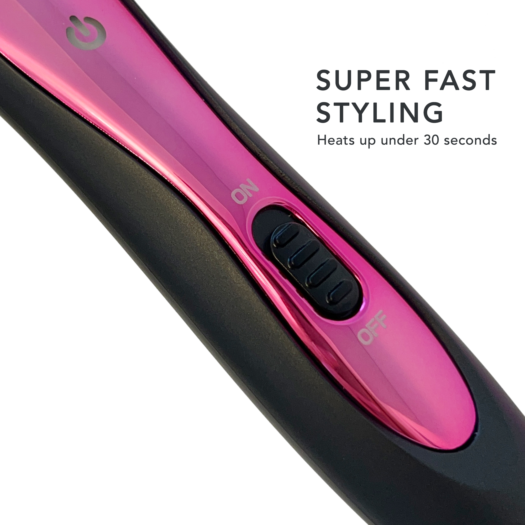Chopstick Styler Heroine Professional Curling Wand, Pink photo 6