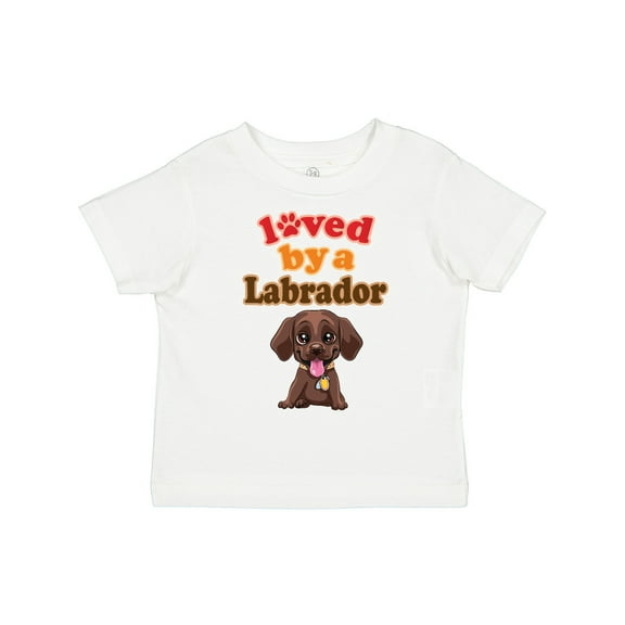 Inktastic Labrador Chocolate Lab Boys or Girls Toddler T-Shirt