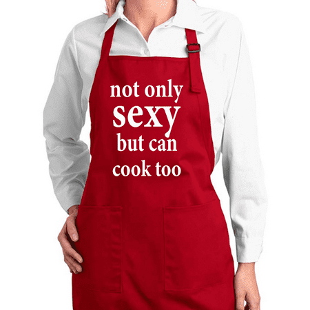 

Not Only Sexy But I Can Cook Too Funny Chef Kitchen Cooking Apron with Pockets Kitchen Cooking Apron Graphic Apron with Pockets